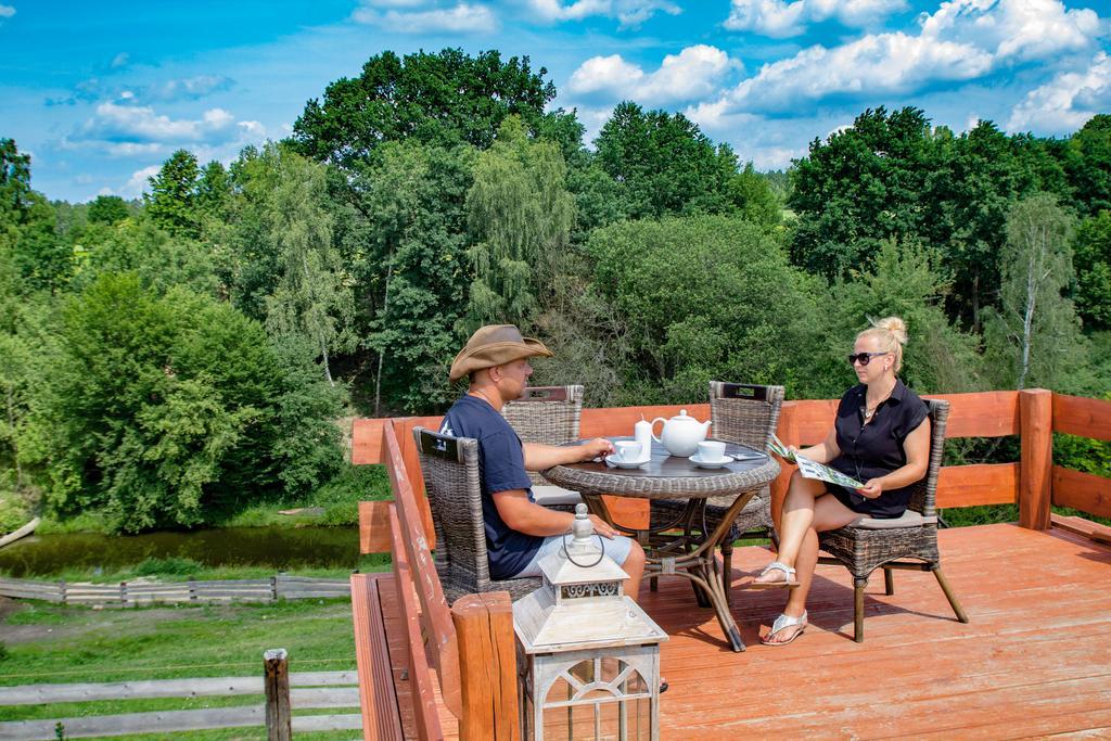 فيلا Rancho Zapotoczny Łagów المظهر الخارجي الصورة