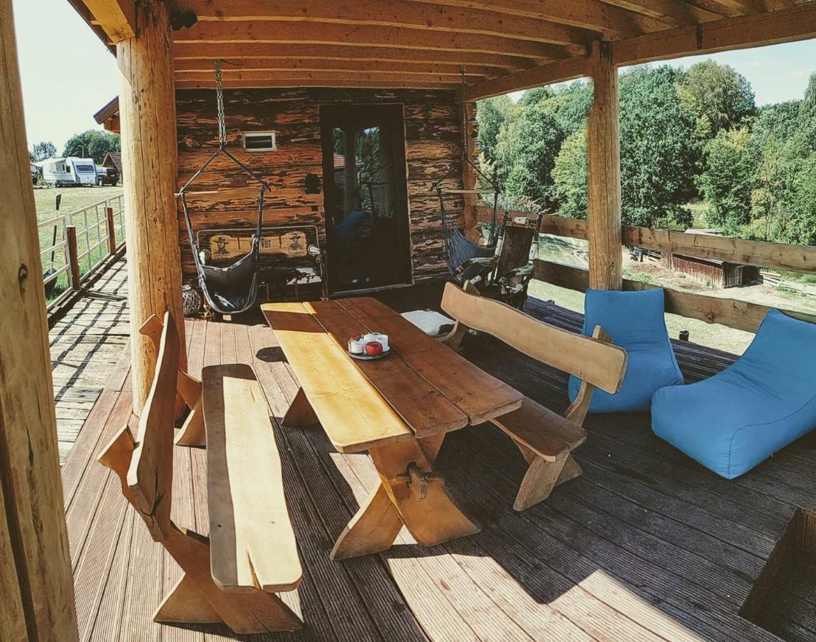 فيلا Rancho Zapotoczny Łagów المظهر الخارجي الصورة