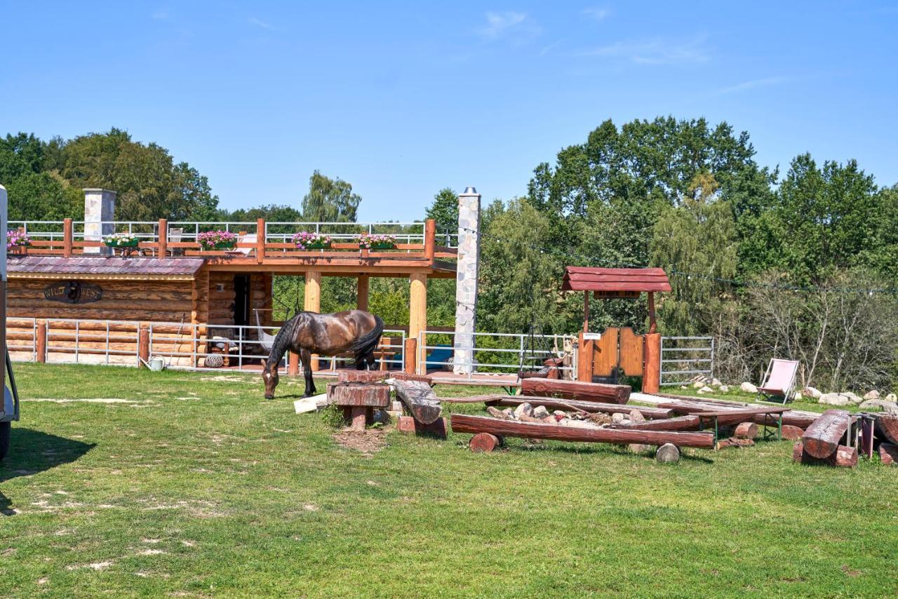 فيلا Rancho Zapotoczny Łagów المظهر الخارجي الصورة