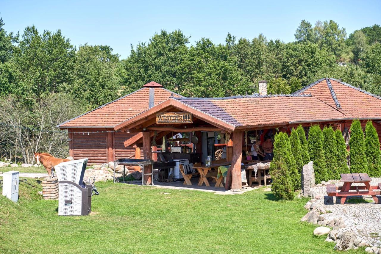 فيلا Rancho Zapotoczny Łagów المظهر الخارجي الصورة